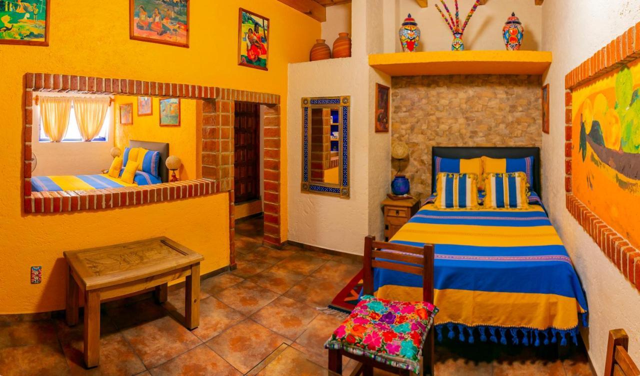 Mex Suites Casa Azúl B&B Mexikóváros Kültér fotó