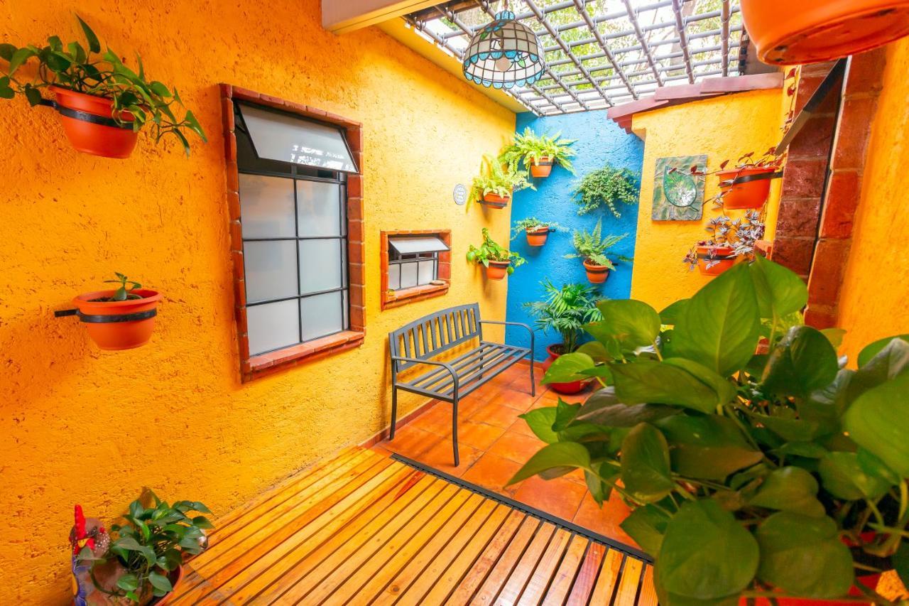 Mex Suites Casa Azúl B&B Mexikóváros Kültér fotó