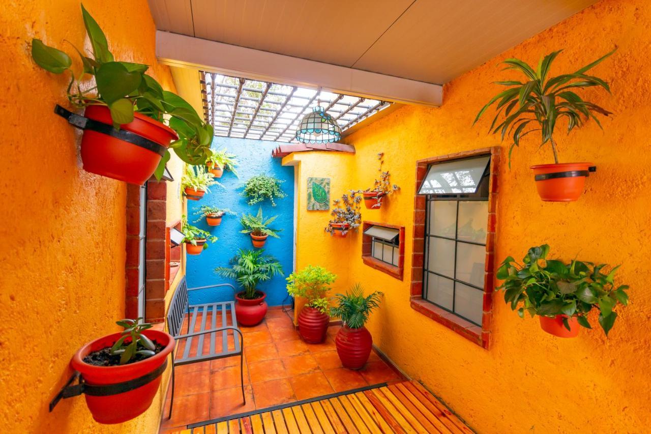 Mex Suites Casa Azúl B&B Mexikóváros Kültér fotó
